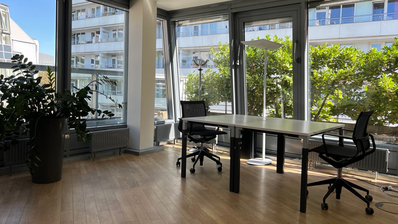Helles Büro im Classik Business Space Berlin